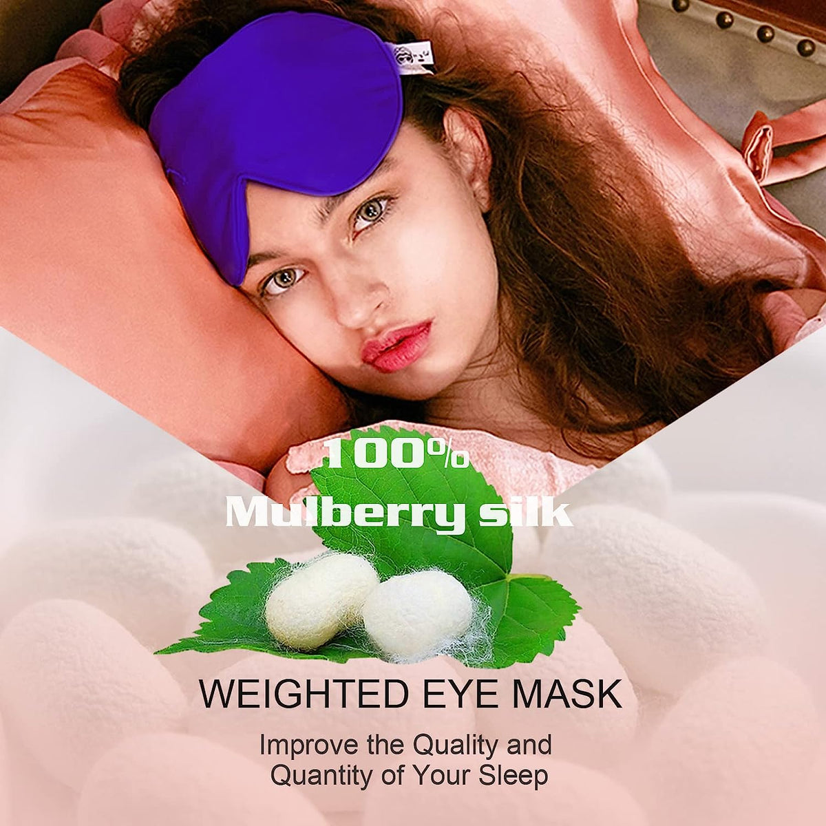 Weighted silk eye pillow sale