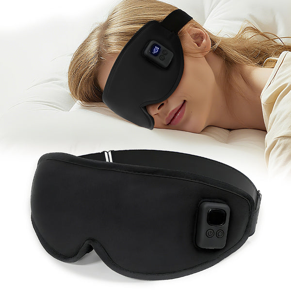 UNCN Rechargeable Heated Eye Mask - Daily Dry Eyes Relief, Washable & Blackout