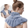 UNCN Microwave Heating Pad for Neck & Shoulders 45x26cm , Heated Neck Wrap Warmer, Moist Heat Therapy for Pain Relief