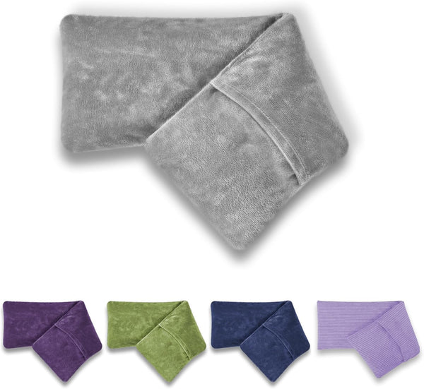 UNCN Microwave Heat Pad with Washable Cover| Heat Packs for Relaxation | Wheat Bags Microwavable for Pain Relief in Muscles, Joints & Cramps 44×13.5cm | Soft Weighted Neck Warmer for Hot/Cold Compress