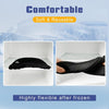 Uncn Full Head Relief Hat - Soothing Ice Wrap with Cooling Cap pack & Cold Compress Pad, One Size, Black