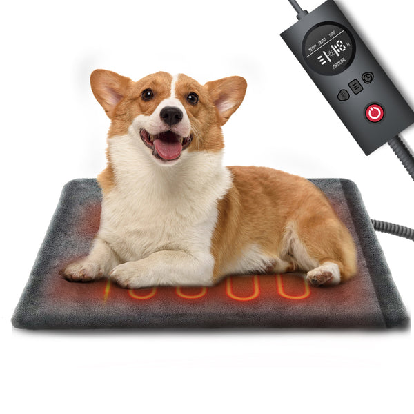 Dog & Cat Heating Pad Waterproof Washable Pressure-Activated, Indoor Warming Pad-
