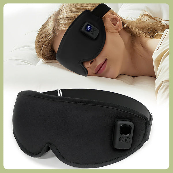 UNCN Rechargeable Heated Eye Mask - Daily Dry Eyes Relief, Washable & Blackout