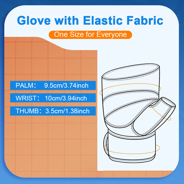 UNCN Wrist Support Brace, Cordless Electric Heating Hand Pad & Warmer Pack, Comfortable & Warm, Auto Shut-Off, One Size for Men and Women, Single Pack