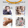 Uncn Heated Fingerless Gloves: Touchscreen, Digital Display, 3 Heat Levels, 4 Time Settings, Rechargeable for Winter Cold Weather