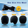 Uncn Full Head Relief Hat - Soothing Ice Wrap with Cooling Cap pack & Cold Compress Pad, One Size, Black
