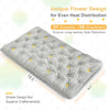 UNCN Microwaveable Heating Pad for Muscle Relief, Hot Cold Compress, Cramps, Joints, Neck Shoulder, Wide Grey