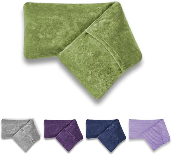 UNCN Microwave Heat Pad with Washable Cover| Heat Packs for Relaxation | Wheat Bags Microwavable for Pain Relief in Muscles, Joints & Cramps 44×13.5cm | Soft Weighted Neck Warmer for Hot/Cold Compress
