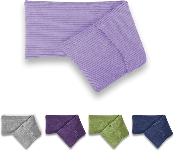 UNCN Microwave Heat Pad with Washable Cover| Heat Packs for Relaxation | Wheat Bags Microwavable for Pain Relief in Muscles, Joints & Cramps 44×13.5cm | Soft Weighted Neck Warmer for Hot/Cold Compress